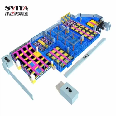 Gêm Neidio Trampolîn Plant